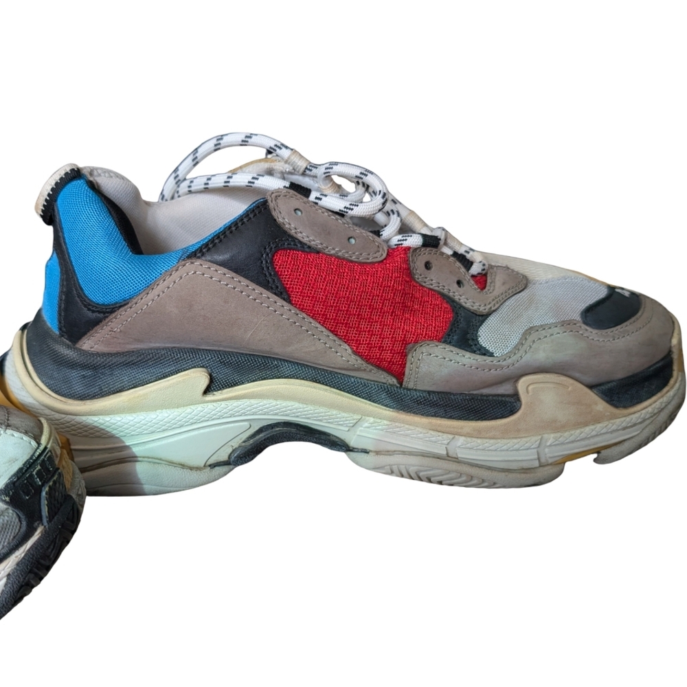 Balenciaga Triple S Split Sneakers Size 11 (EU 44) - Picture 7 of 15